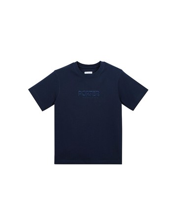電繡Logo 棉Tee