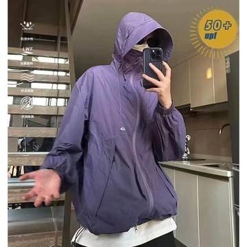 【夏季爆款】防曬衣男夏季薄款山係戶外機能連帽外套寬鬆遮陽防曬服FS21p38