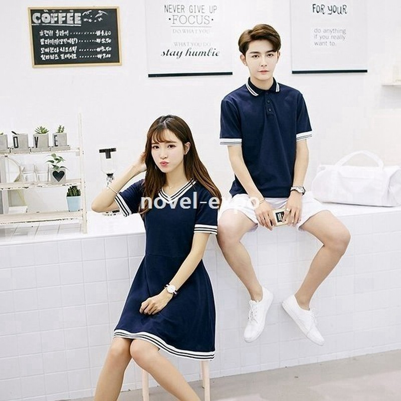 ペアルックペアｔシャツカップル半袖スウェットトップスジャージレディースワンピースメンズｔシャツスウェット恋人結婚祝いプレゼント 通販 Lineポイント最大get Lineショッピング