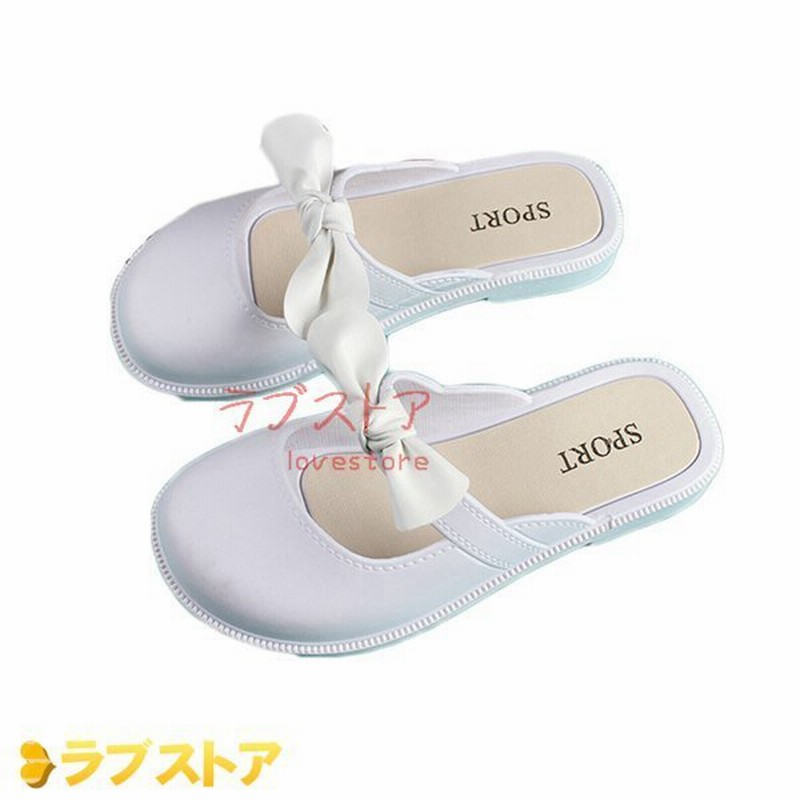 ミュール サボ靴 サンダル レディース 夏用 スリッポン 学生靴 無地 かわいい 黒 白 外履き デイリー デート ラウンドトウ 柔らかい 通販 Lineポイント最大0 5 Get Lineショッピング