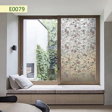 【Homemake】45*200cm DIY彩繪自黏玻璃窗貼 -1入_YT-E0079 (防曬/遮陽/玻璃貼/保護隱私/美化佈置)
