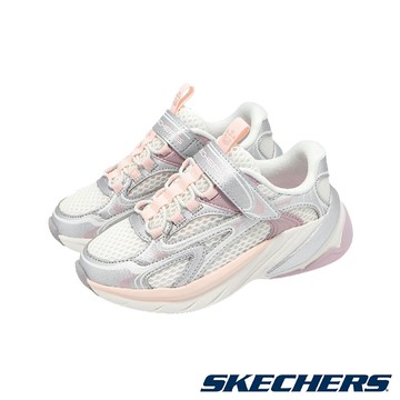 休閒鞋 S2K 中童 大童 小朋友 白 灰 魔鬼氈 復古 運動鞋 303696LOFWT