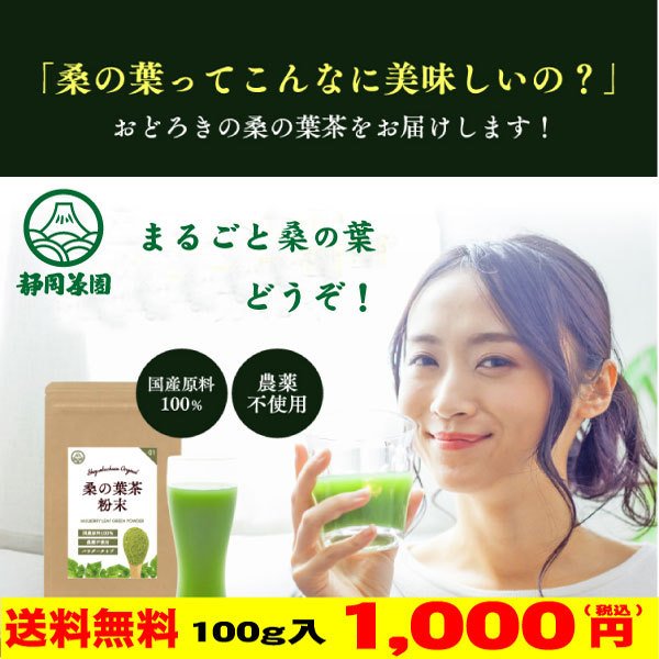 桑の葉 粉末 青汁 桑の葉茶 100g 国産 桑葉 パウダー くわの葉 通販 LINEポイント最大0.5%GET | LINEショッピング