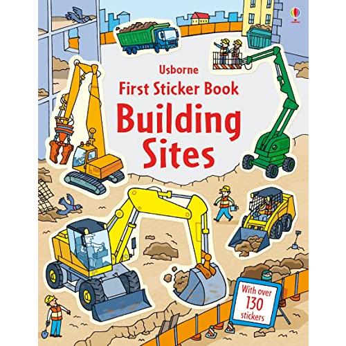 First Sticker Book Building Sites (First Sticker Books)