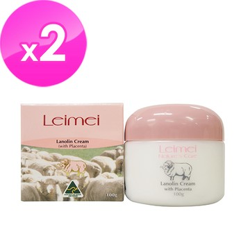 【澳洲Nature’s Care】Leimei 綿羊霜含胎盤素  (2 入組, 100g/罐)