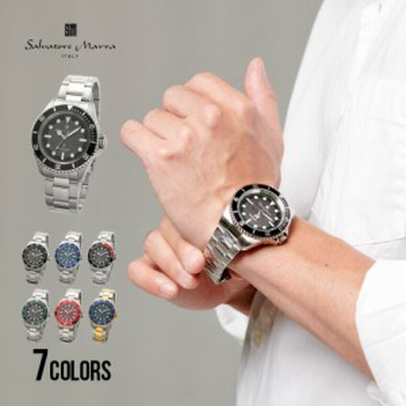 タロ様 MAROLE & WOOD Watches サーモン 腕時計 自動巻