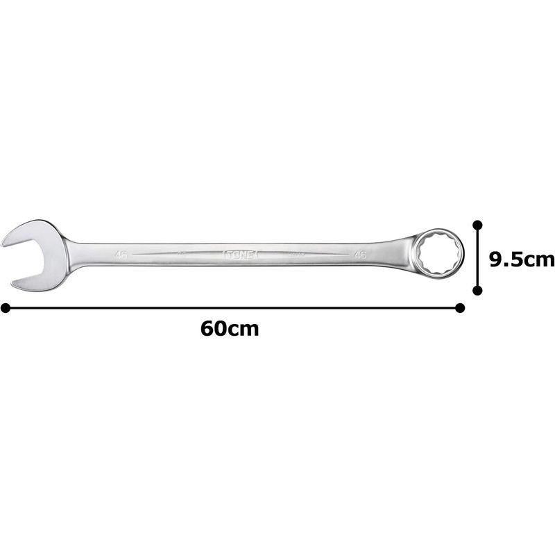 トネ(TONE) コンビネーションスパナ CS-46 二面幅46mm | LINEショッピング