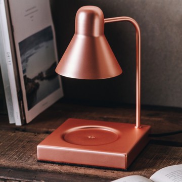 韓國 Memory Lane 極致奢華 金屬底座暖燭燈 玫瑰金