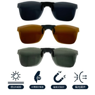【Walkplus】ACEKA METRO系列 復古貓眼款 磁吸式夾片 台灣製 夾式太陽眼鏡 墨鏡 抗UV400 現貨