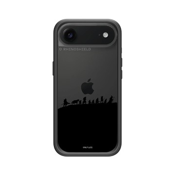 iPhone Air Mod NX -邊框背蓋組合 (相機按鈕) 黑 - The Lord of The Rings - 魔戒剪影