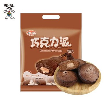 旺旺 野川-巧克力口味派(巧克力口味蛋糕) 190g