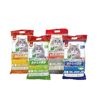 ECO Clean  天然環保 豆腐貓砂 7L X 3包