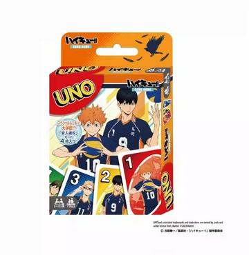 {台灣公司貨 可打統編}現貨 Ensky 排球少年 UNO 優諾牌 卡牌游戲卡片 再版 周邊