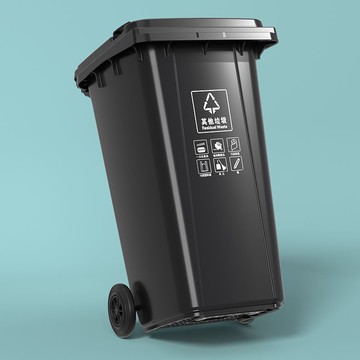 {台灣公司 可開票 免運 限時優惠}  垃圾桶大容量戶外大號240l升分類商用小區環衛餐飲大型垃圾箱帶輪