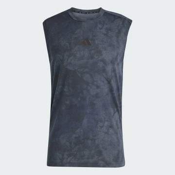 Adidas 愛迪達 Power Aop Tank JP4139 男 背心 運動背心 無袖 吸濕排汗 深灰