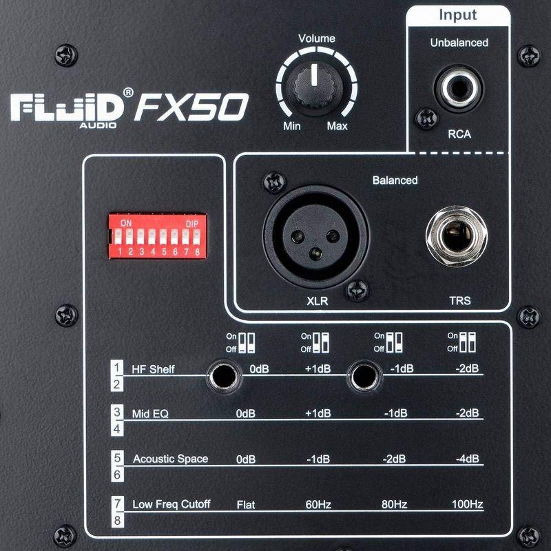 Fluid Audio FX50 同軸型モニタースピーカー（単品） ブラック
