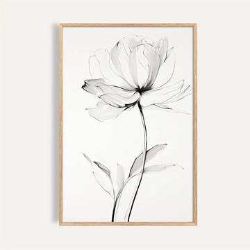 墨影清姿 Ink Shadow Bloom
