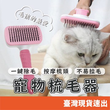 按摩梳 梳毛 寵物梳 寵物梳子 狗梳子 貓梳子 針梳 寵物用品 寵物梳毛器 除毛器 一鍵清毛器 寵物針梳