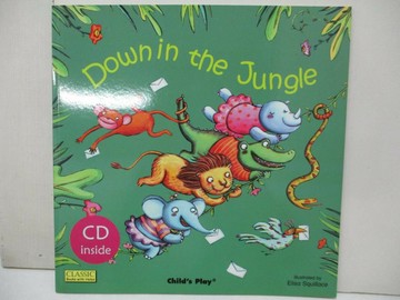 【書寶二手書T8／少年童書_T1N】Down in the Jungle_Elisa Squillace