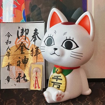 日系新款 膽大黨 dandadan 招財貓動漫周邊擺件 招財貓玩具 高速婆婆貓咪手辦 高速婆婆存錢罐