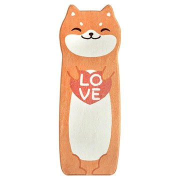 好物良品 家居可愛保暖吸水防滑床邊腳踏地毯地墊  160 x 60cm  愛柴犬
