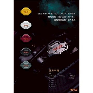 Oyzz REYS 水箱注入蓋 SL MMBCU DRG AUGUR 六代 BWS FORCE 水箱 注入蓋