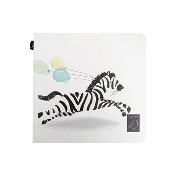 Jaq Jaq bird 水彩著色畫冊 (海豹 斑馬 獅子)  1組