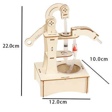 🌈手壓抽水機科技小製作兒童科教益智玩具小學生DIY拼裝材料包