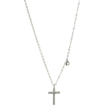 RHEMA GOD 遙望十字架項鍊 金銀兩款