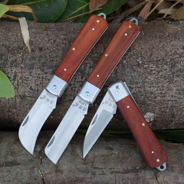 嫁接刀 黃師傅手工芽接刀果樹刀園藝刀戶外隨身削木刀電工鋼刀嫁接刀專用