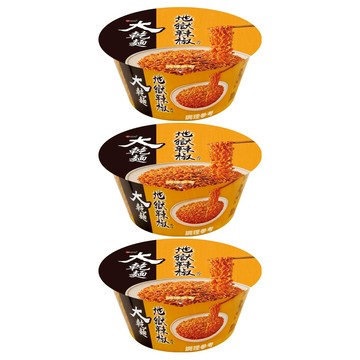 維力 大乾麵 地獄辣椒風味 110g  3入