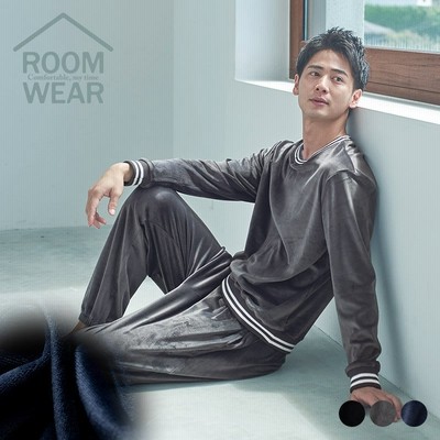 Yushow パジャマ メンズ 長袖 秋 冬 上下セット ネル起毛 前開き ルームウェア チェック柄 ペア 夫婦パジャマ 部 Ucvxe5kt11 ファッション Www Pci Edu Pe