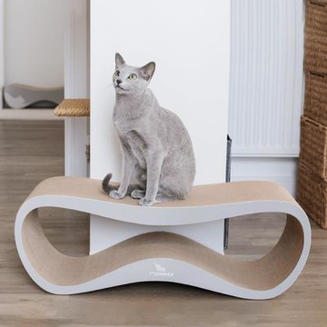 高端立體貓抓板耐磨超大寵物貓爪板貓玩具8字瓦楞紙磨爪器多貓咪