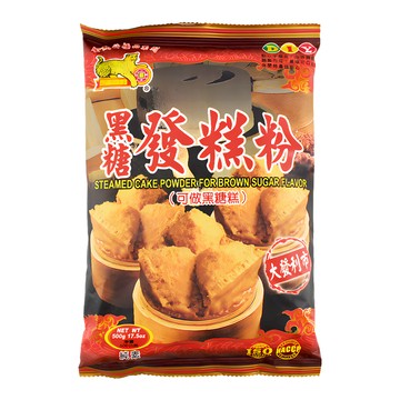 金錢豹 黑糖發糕粉 可做黑糖糕  500g  1包