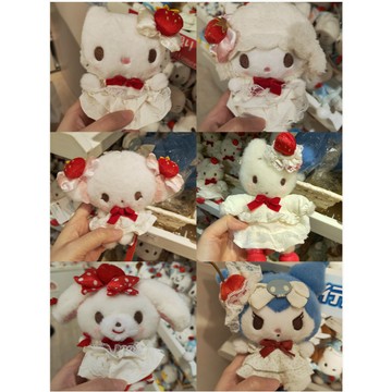 💕台現免運💕【日本正品代購】三麗鷗草莓蛋糕快閃毛絨公仔掛件玩偶美樂蒂小麥雲小羊