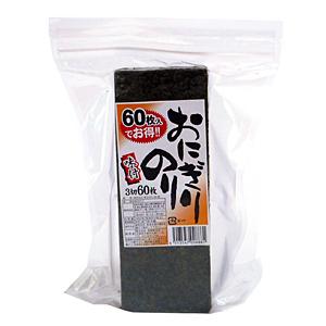 ★まとめ買い★　西部　味付おにぎりのり　３切　６０枚　×40個