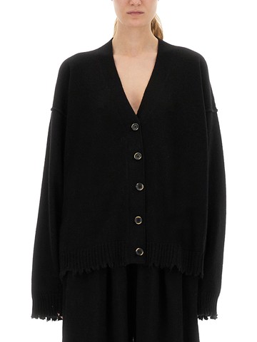 uma wang cashmere cardigan with buttons