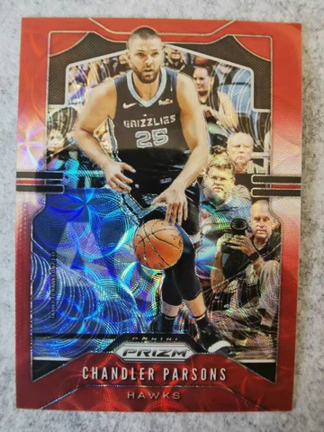 19-20 Panini Prizm #140 帕森斯 Chandler Parsons 88編 紅圈折