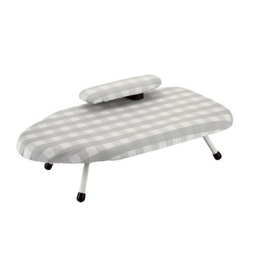 comet 格紋熨衣板與燙袖板  36 x 64 x 17cm  灰色格紋