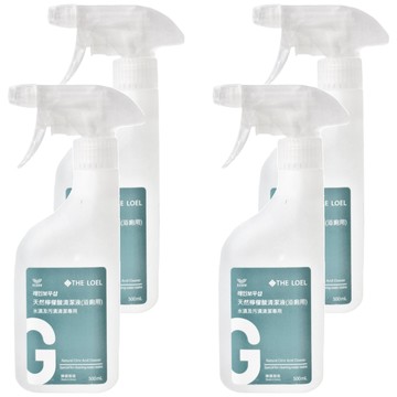 THE LOEL 天然檸檬酸清潔液 浴廁用 500ml 清潔水漬及污漬專用  4瓶