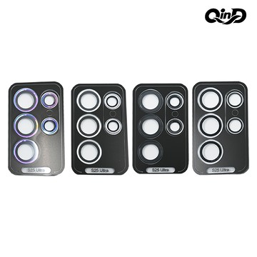 QinD SAMSUNG 三星 Galaxy S25 Ultra 鷹眼鏡頭保護貼(炫彩)