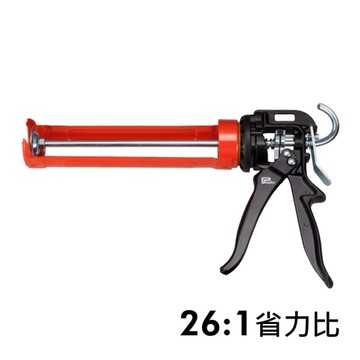 Panrico百利世 310ml 鐵製專業型省力植筋膠槍 植筋注射器 矽利康槍 DS00004 台灣製造