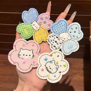 🔥熱銷推薦｜超萌小清新花朵魔術貼甜妹少女碎髮無痕劉海貼網紅百搭ins風發帖