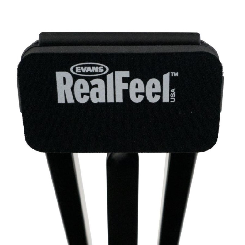 楽器Evans RealFeel バスドラムパッド