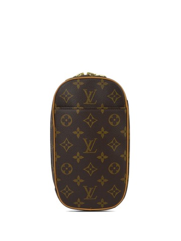 Louis Vuitton Pre-Owned - 2002 Gange Pochette belt bag - women - Canvas/Leather - One Size - Brown