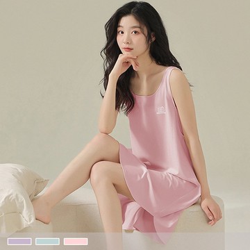 Pink Lady 輕巧漫步 莫代爾 無袖背心睡衣裙 外出可穿夏日居家服