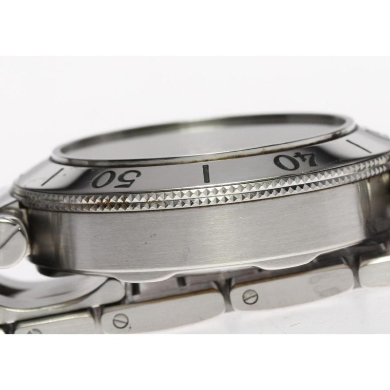 ☆良品【CARTIER】カルティエ パシャシータイマー デイト W31077M7 ...