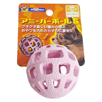 DoggyMan 多格漫 犬用網狀球型橡膠玩具  1個  S