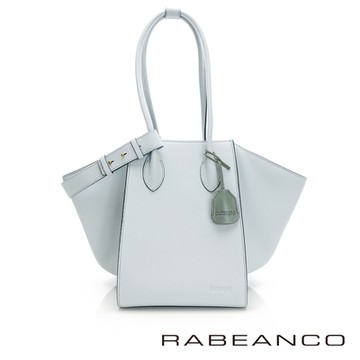 RABEANCO LU手提肩背兩用包-大-粉藍