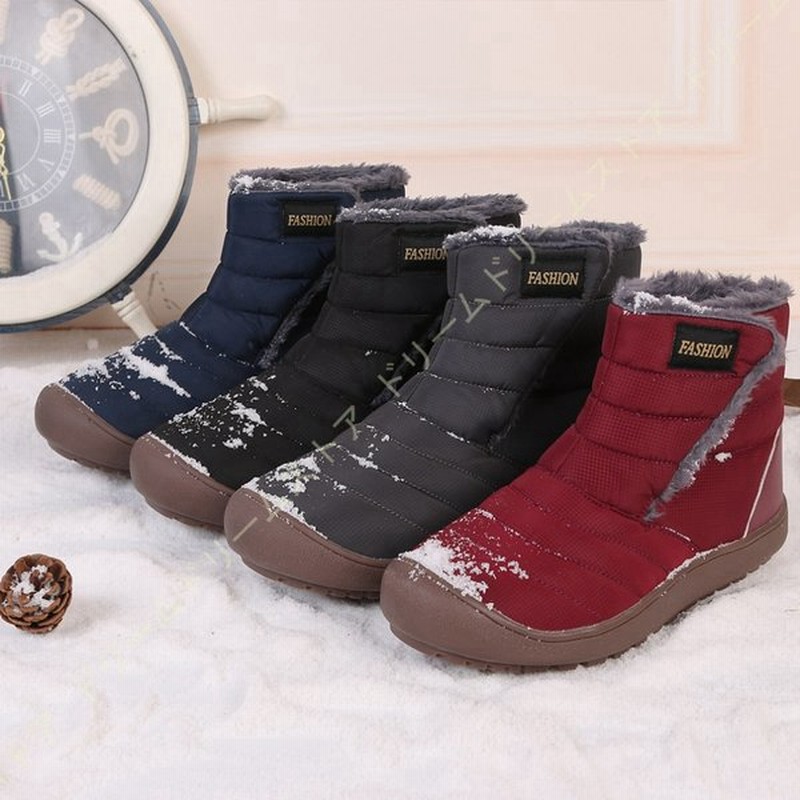 スノーシューズ メンズ スノー ブーツ レディース 軽量 歩きやすい ウィンターブーツ 防寒ブーツ 防水 冬用ブーツ 秋冬シューズ 脱ぎ履きやすい 綿靴 雪 通販 Lineポイント最大get Lineショッピング